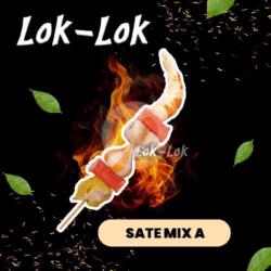 Sate Mix A // Siomay Ayam Crab Stick Dumpling Keju Cheese Chikuwa Ekor Udang /// Loklok Suki Satay Angkringan Seafood Bakar Panggang Dengan Olesan