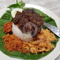 Nasi Empal Udang Garing