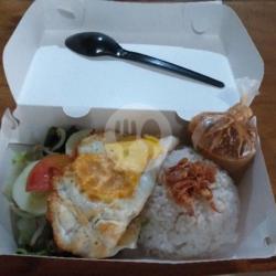 Nasi Pecel Sayur Telur Ceplok