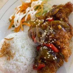 Nasi Chicken Karage