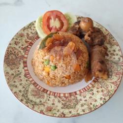 Nasi Tomat Krengsengan Kambing