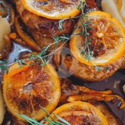 Orange Roasted Chicken // Half