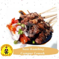 Sate Kambing Campur  Lemak 10pcs