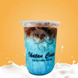 Vanilla Blue Choco Lava ( Cup 18oz Puas )