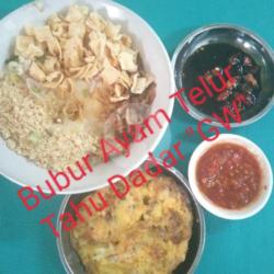 Bubur Ayam Telur Tahu Dadar Gw