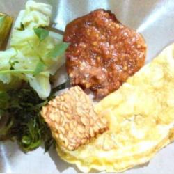 Lalapan 2 Telur   Tempe   Tahu