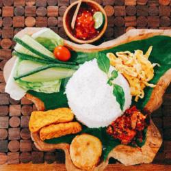 Nasi Cakalang Asap Rica Rica