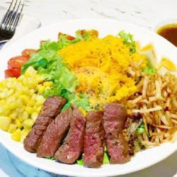 Grilled Sirloin Strip Cobb Salad