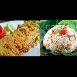 Ikan Kremes   Nasi Tutug Oncom