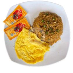 Nasi Goreng Rawit   Telur Dadar