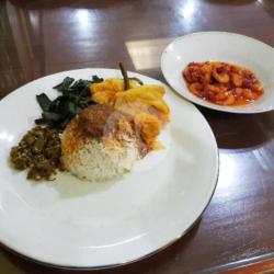 Nasi   Udang Balado