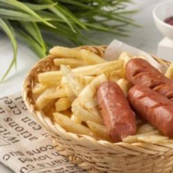 French Fries Sausage