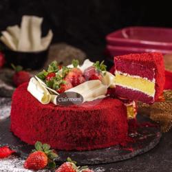 Red Velvet Cheese Sliced