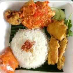 Ayam Jingkrak Spicy   Nasi