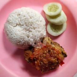 Nasi Ayam Dada Sambel Setan