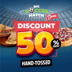 Disc 50% For 2 Premium Pizza - Hand-tossed