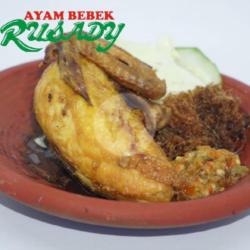 (gratis Minum) Nasi Ayam Bumbu Hitam