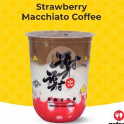 Strawberry Macchiato Coffee