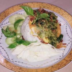 Nasi Telor Sambal Ijo Maknyuus