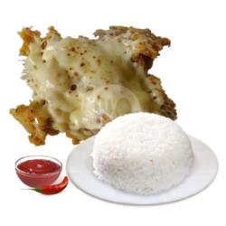 Paket Mozza Chicken Nasi