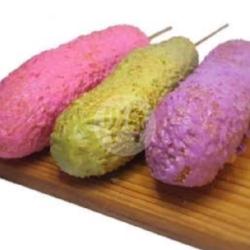 Corndog Jumbo, Keju Mozarella Lumer, Taro   Es Segar