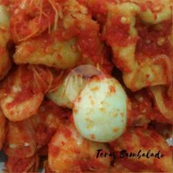 Telor Puyuh Udang Sambalado