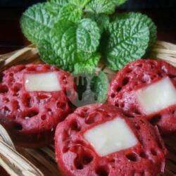 Kue Cubit Red Velvet Keju