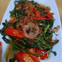 Tumis Kangkung Tempe