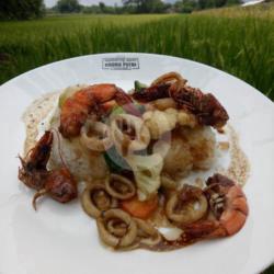 Nasi Siram Seafood