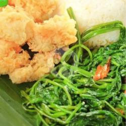 Nasi Ayam Filet Ca Kangkung