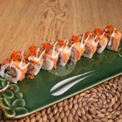 Salmon Aburi Roll