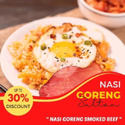 Nasi Goreng Smoke Beef Bbq