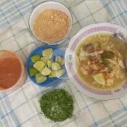 Nasi   Soto Ayam Dada