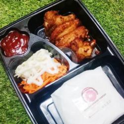 Chicken Wing Rice Set