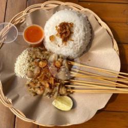 Nasi Sate Kulit Taichan