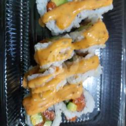 Spicy Salmon Roll (4 Pcs)