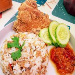 Nasi Tutuk Oncom Chiken