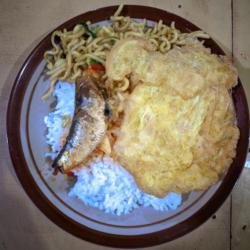 Nasi Sarden   Telur