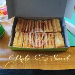 Roti Bakar Meises   Susu