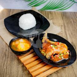 Nasi Ayam Masak Pedas
