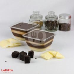 Pudding Coklat Vanilla 10cm