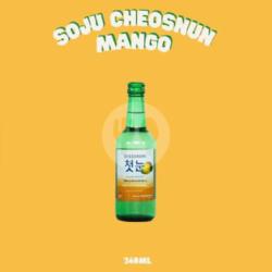 Soju Cheosnun Mango 360ml    Free Yakult N Kacang Garuda Kulit