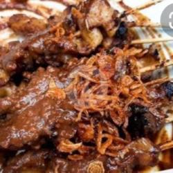 10 Tusuk Sate Ati Ampelak Bumbu Kacang