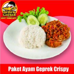 Paket Ayam Geprek Crispy