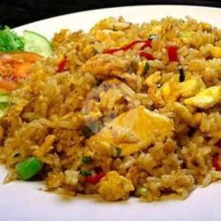 Nasi Goreng   Paha   Lalapan   Es Teh