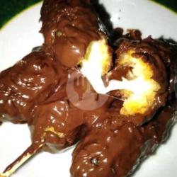 Corndog Sosis Moza Top. Coklat