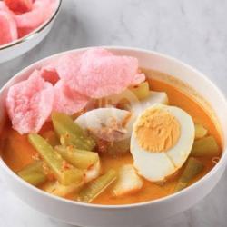 Lontong Sayur Telur Bulat