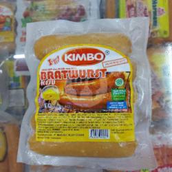 Kimbo Sosis Bratwurst Keju 500g Isi 10