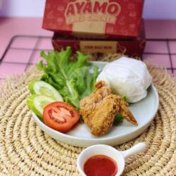 Nasi Sayap Crispy