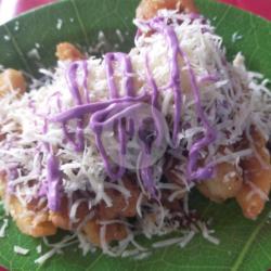 Pisang Goreng Kepok Rasa Keju Taro